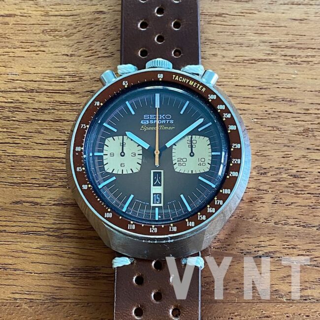 Seiko 6138-0040 Bullhead JDM Speed Timer Chronograph