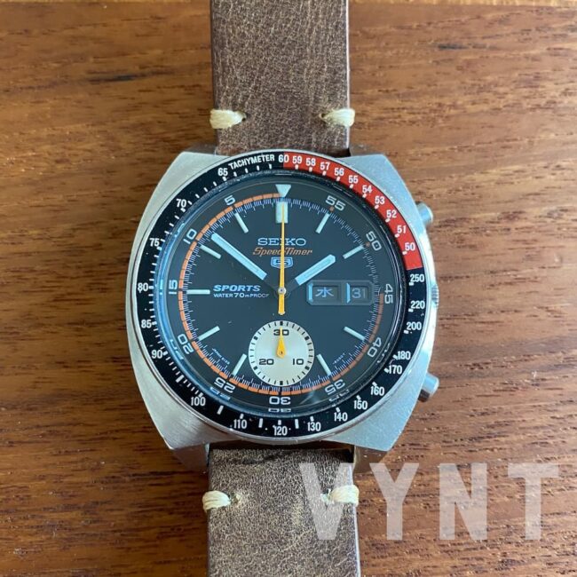 Seiko 6139-6031 Coke Pogue JDM Speed Timer Chronograph - serviced 10/2024