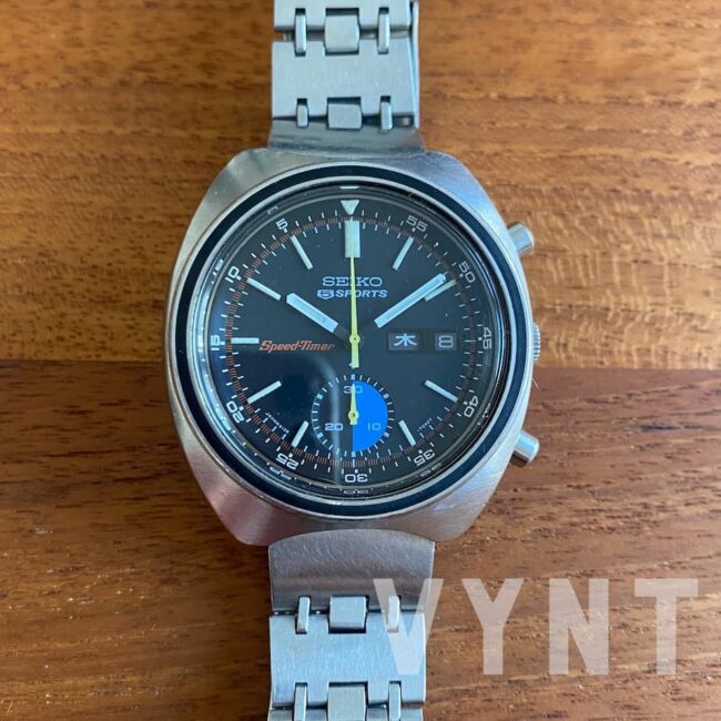 FOR SALE: Seiko 6139-7020 JDM Speed Timer Chronograph - serviced 10/2024