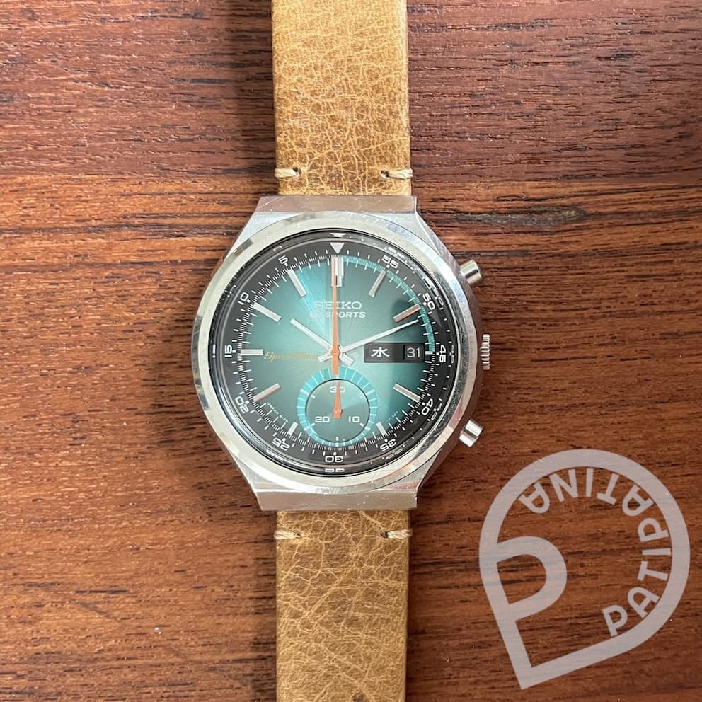 Seiko 6139-7060 - green sunrise dial - All JDM Models