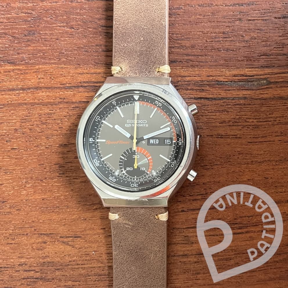 Seiko 6139-7060 - beige/grey sunrise dial - All JDM Models