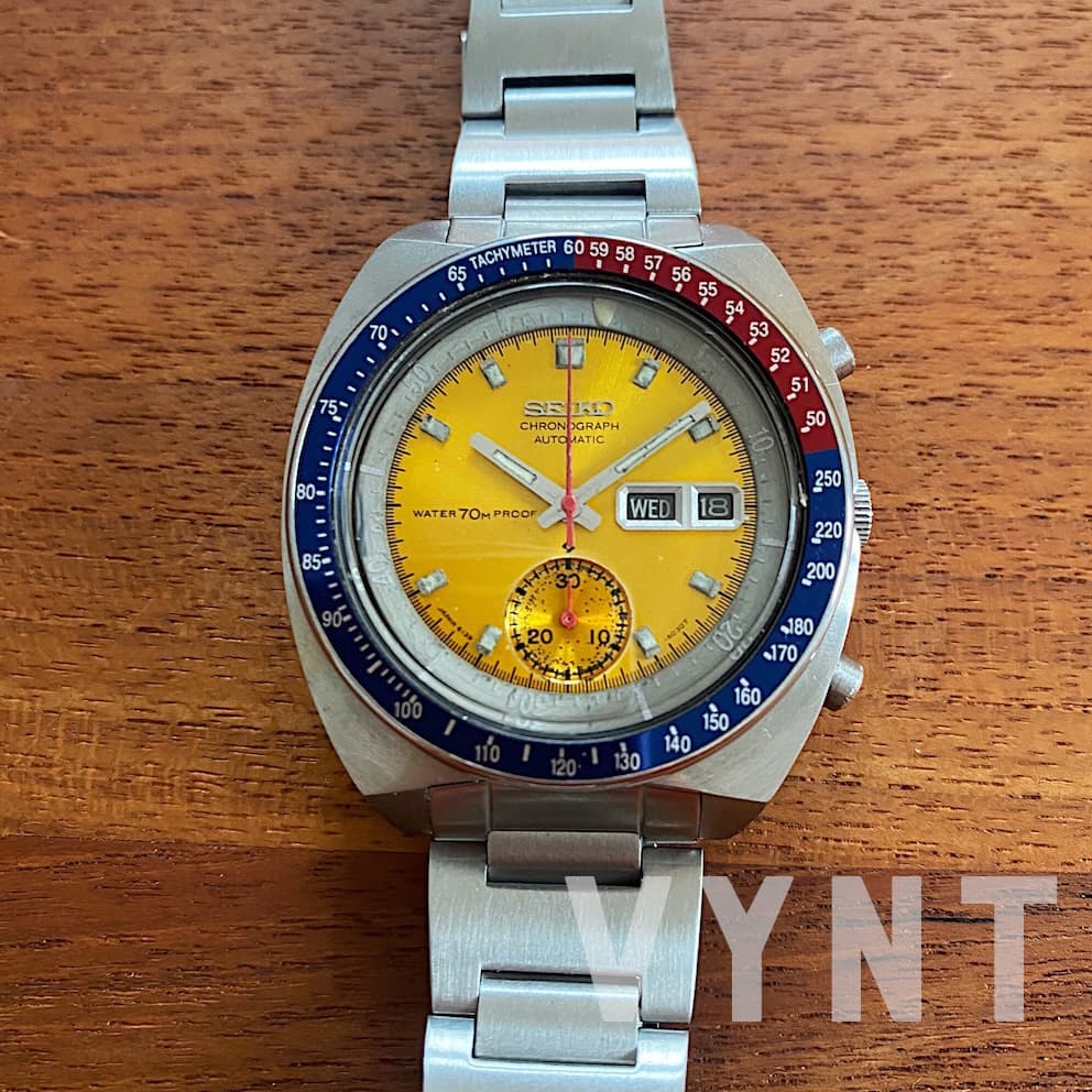 Seiko 6139-6000 Aussie Pogue Chronograph (Proof/Proof/Notch)