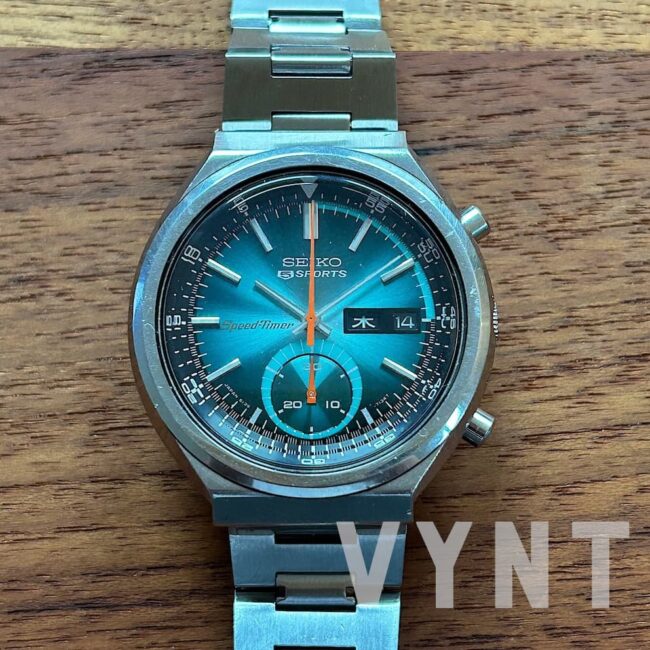 Seiko 6139-7060 JDM Chronograph GREEN